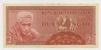 Indonesia 2 E 1/2  Rupie 1956  UNC - P.75 - Indonesien