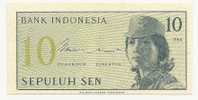 Indonesia 10 Sen 1964  UNC - P.92 - Indonesien