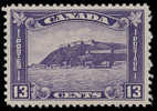 Canada (Scott No. 201 - Citadelle De / Quebec / Citadel) [*] - Nuevos