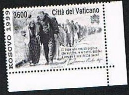 VATICANO - UNIF.1170.  -  1999   KOSOVO (PROFUGHI) -  NUOVI (MINT) ** - Unused Stamps