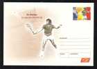 TENNIS Ilie Nastase Entier Postaux,stationery Cover 2004 Romania. - Tennis