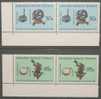 AAT 1984 Magnetic Pole Anniversary (2) Pairs MNH - Ungebraucht