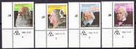 Transkei 1982 Yv. 107-10 Medicine Celebrities MNH - Transkei