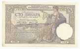 Jugoslavia 100 Dinari 1929 AUNC  - P. 27b - Jugoslawien