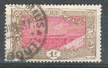 COTE DES SOMALIS,1915, Yvert N° 97, 1 F Bistre Olive & Rouge" Pont Du Cemin De Fer à Holl-Holli",obl; TB, Cote 1,10 Euro - Autres & Non Classés