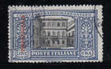 COL223 - TRIPOLITANIA 1924, Manzoni 1 Lira N. 15 Annulli Postumi - Tripolitaine