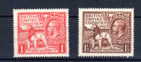 Exposition De L’Empire Britannique à Wembley,   Yv: 173 / 174**, Cote 112 €, - Unused Stamps