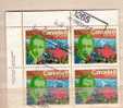 CANADA   MARCONI Blocco Di 4 Usato / Used - Commemorative Covers