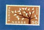 NORVEGE TIMBRE N° 433 NEUF CHARNIERE EUROPA 1962 - Nuovi