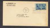 United States FDC Cover 1947 100th Year Stamp Anniversary Philatelic Exhibition Station The Danisco Corp. - 1941-1950