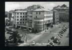 S1627 CARTOLINA ILLUSTRATA CALABRIA CATANZARO PIAZZA RISORGIMENTO ALBERGO MODERNO FG. V.1965 - Catanzaro