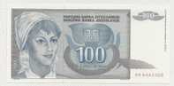 Jugoslavia 100 Dinari 1992 UNC - P.112 - Yougoslavie