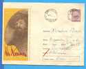 ROMANIA 1963 Postal Stationery Cover. Theodor Aman. Pictor. Autoportret. Origine Armeana - Impressionismus