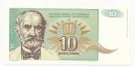 Jugoslavia 10 Dinari 1994 UNC - P.138a - Yugoslavia