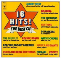 * LP *  16 HITS! THE BEST OF - VARIOUS ARTISTS (Nederpop 1974 Ex!!!) - Hit-Compilations