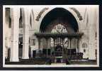 Real Photo Postcard Interior East Bergholt Church Suffolk - Ref 522 - Altri & Non Classificati