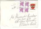 GOOD POLAND Postal Cover To ESTONIA 1993 - Good Stamped: Coat Of Arms ; Flowers - Storia Postale