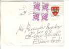 GOOD POLAND Postal Cover To ESTONIA 1993 - Good Stamped: Coat Of Arms ; Flowers - Brieven En Documenten