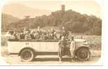 - Photo - Carte De 1929 - Taxi De Randonnées Collectives - Lourdes - Pyrénées - Excellent état - Taxis & Cabs