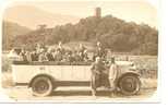 - Photo - Carte De 1929 - Taxi De Randonnées Collectives - Lourdes - Pyrénées - Excellent état - Taxis & Droschken