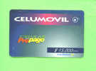 COLOMBIA - Remote Phonecard/Celumovil - Colombia