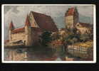 Germany Art Hans Rudolf Schulze  - Bavaria WAFFERBURG B. Dinkelsbühl Dinkelsbuehl Series - #  170 Pc 20297 - Schulze, Hans Rudolf