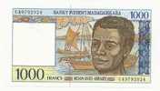 Madagascar 1000 Franchi 1994  UNC - P.76 - Madagaskar