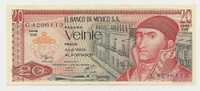 Messico 20 Pesos 1977  UNC - P.64d - Messico