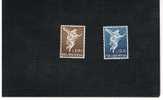 VATICANO - UNIF.A45.46  AEREA . - 1962    ARCANGELO GABRIELE      -  NUOVI (MINT) ** - Airmail