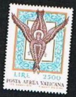 VATICANO - UNIF.A59.  AEREA . - 1974    ANGELO: MOSAICO BASILICA SAN MARCO A VENEZIA        -  NUOVI (MINT) ** - Airmail