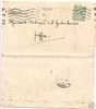 England Liverpool-Palestine Jaffa Folded Commercial Printed Form Document II 1921 - Palestina