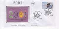 France Sur FDC Meilleurs Voeux - New Year