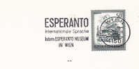 1986 Osterreich Wien Esperanto Sprache Museum - Esperanto