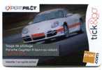 @+ Carte Cadeau - Tick & Go : SPORT - STAGE PILOTAGE - PORSCHE. - Cartes De Fidélité Et Cadeau