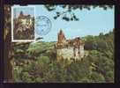 Castle Bran & Dracula Vlad Tepes 1979 Carte Maximum,maxicard Cancell Bran - Romania. - Verhalen, Fabels En Legenden