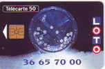 -*- F 429 LOTO NATIONAL 50U GEM 10.93 EME LOGO MORENO SERIE B39094067 ETAT COURANT - 1993