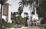 ALGERIE.LAGHOUAT.L ANNEXE ET LA CATHEDRALE   SEMI MODERNE... Plissure Coin Haut Gauche - Laghouat