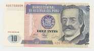 Perù 10 Intis 1987  UNC - P.129 - Perú