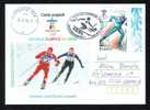 Jeux Olimpiques Vancouver 2010 SKI ,stamp Obliteration Concordante On Card - Romania. - Inverno2010: Vancouver