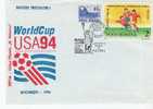 Romania / Special Cover / USA World Cup 1994 - Unclassified