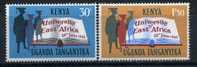 KENYA UGANDA TANGANIKA 1963 University   Yvert Cat N° 125/26 Absolutely Perfect MNH ** - Kenya, Uganda & Tanganyika