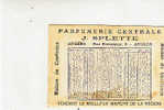 PETIT CALENDRIER PARFUM PARFUMERIE CENTRALE ANGERS 1892   //  N° 25 - Small : ...-1900