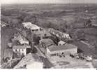 CPSM En Avion Au Dessus De MONTPEZAT De QUERCY Le Cinéma Et Le Marché - Montpezat De Quercy