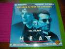 LASERDISC  CDV   °°°  AL PACINO + ROBERT DE NIRO + VAL KILMER    HEAT - Sonstige Formate