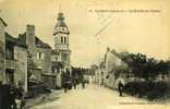 44.  SAVENAY . LA MONTEE DE L'EGLISE ( FRANCHISE MILITAIRE 81 REGIMENT TERRITORIAL D´INFANTERIE - Savenay