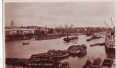 Z7148 London Ship Bateaux The Pool Used 1937 PPC Perfect Shape - River Thames