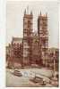 Z7149 London West Towers Westminster Abbey Used 1938 PPC Perfect Shape - Westminster Abbey