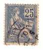 Nº 118  25 C. Azul De 1900-01 Cachet 5.12.01, - Used Stamps
