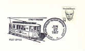 1987 USA South Elgin Illinois Street Railway Trolley Electric Tram Metro Tramway Urban Bahn Public Transports - Tranvías