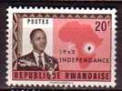 B0824 - RWANDA Yv N°8 * INDEPENDANCE - Neufs